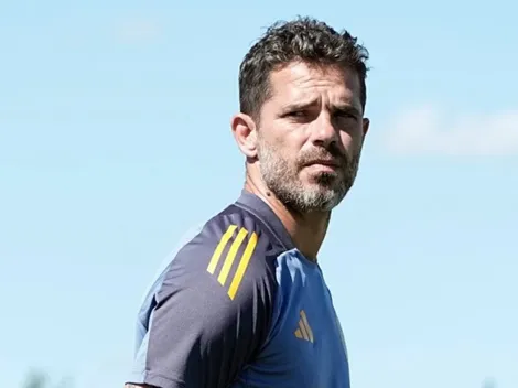 Gago probó dos equipos: sin Rojo, con nuevas duplas de ataque y Rolón de defensor