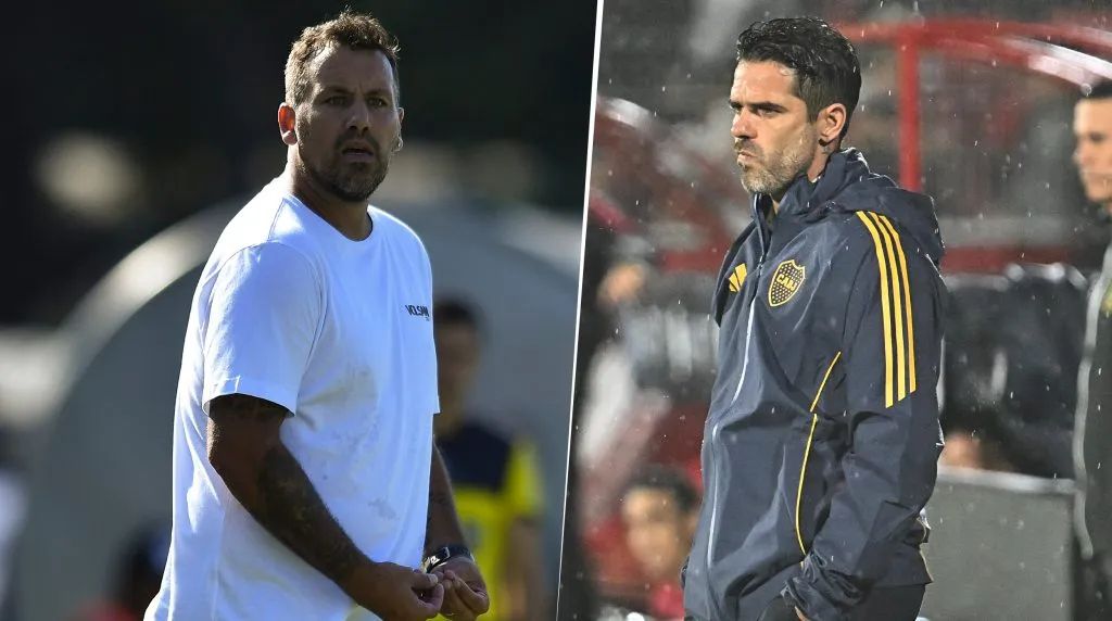 El “Ogro” Fabbiani volvió a cruzar a Gago. (Getty Images)