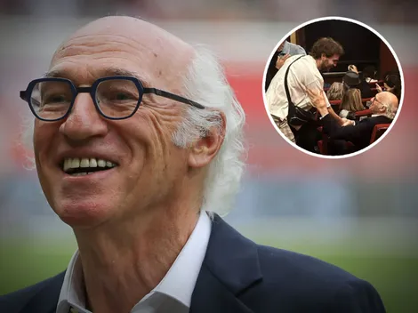 Bianchi se cruzó a un reconocido actor en un teatro porteño y le tiró una frase sobre la hinchada de Boca: "No se ve..."