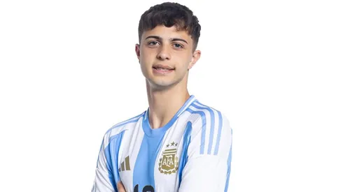 Francisco Baridó salió de Boca y ahora está con la Selección Argentina Sub 17.