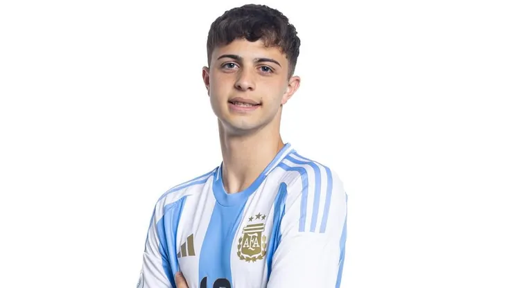 Francisco Baridó salió de Boca y ahora está con la Selección Argentina Sub 17.