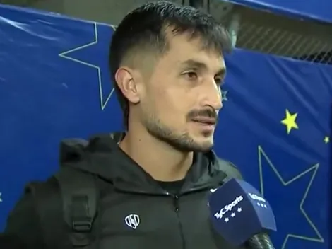 Qué dijo el arquero de Barracas sobre el gol anulado a Cavani