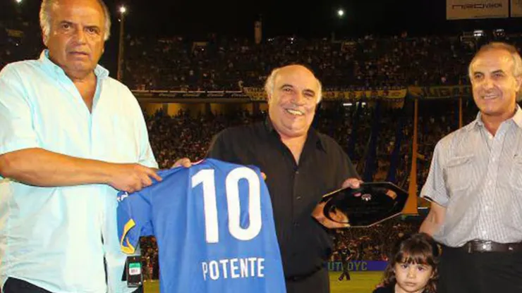 Patota Potente, uno de los ídolos de Maradona.