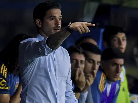 Gago no quiere descuidar a Merentiel en Boca: lo pone siempre, aunque sea un rato