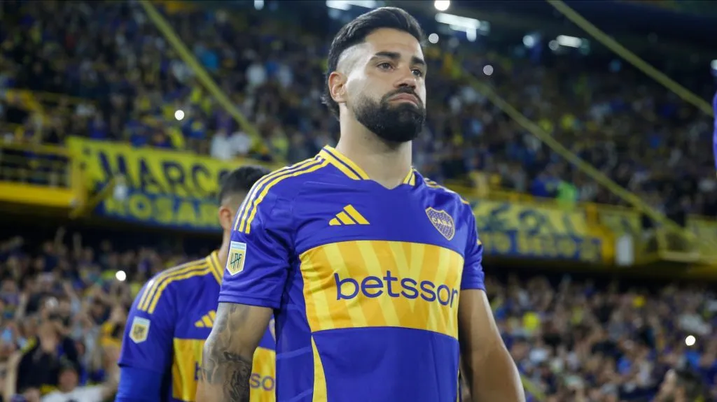 Milton Giménez en Boca (Getty Images)