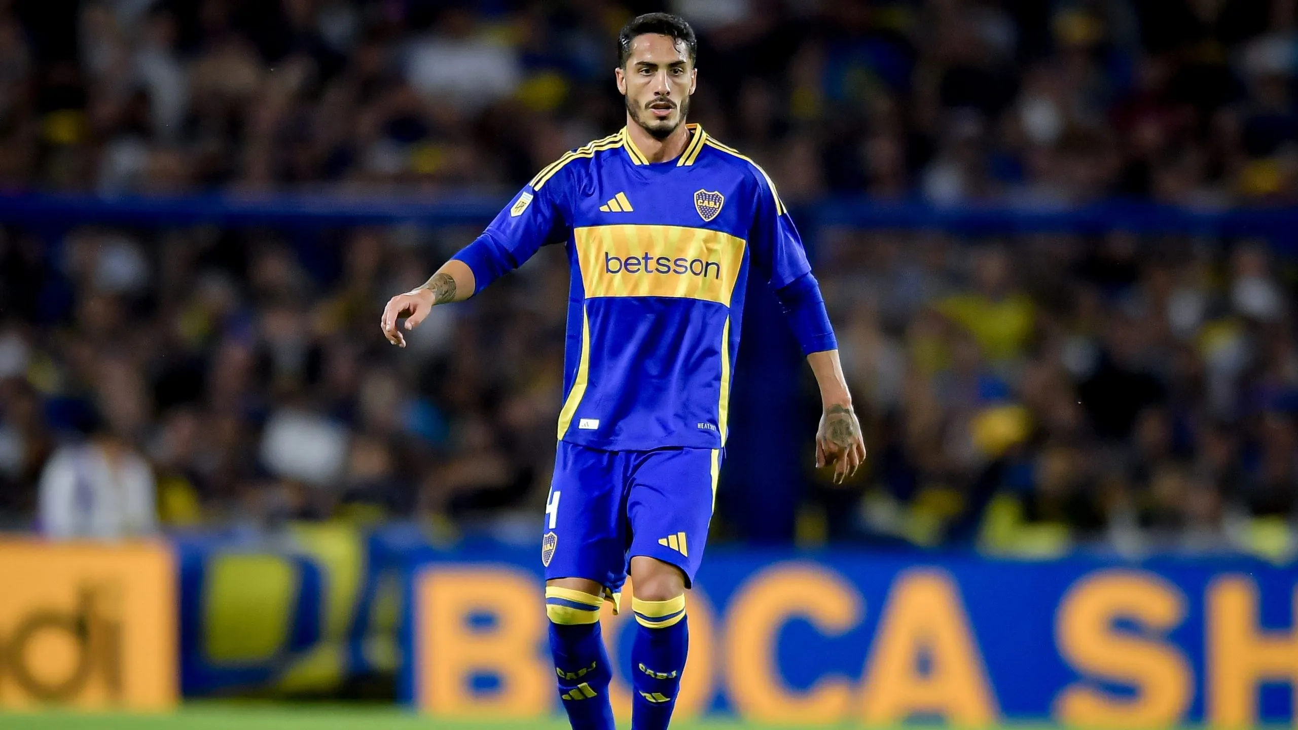 Nicolás Figal en Boca (Getty Images)