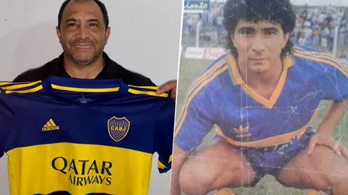 El ex jugador de Boca, hoy alejado de las canchas, se dedica a otro rubro.