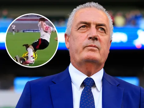 La polémica jugada del partido de River que los hinchas de Boca hicieron viral: "Alfaro tenía razón"