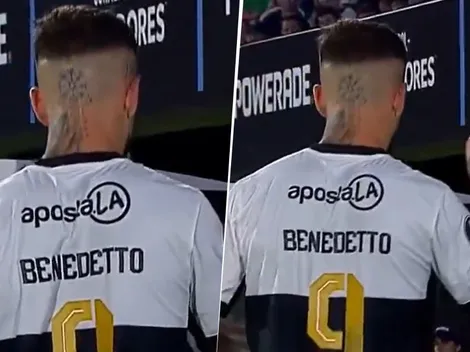 Benedetto, en el ojo de la tormenta: el polémico gesto que les hizo a los hinchas de Olimpia