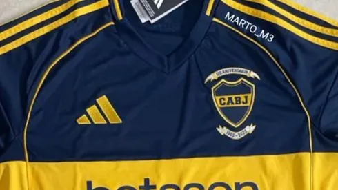 Se filtró de manera completa la próxima camiseta titular de Boca.