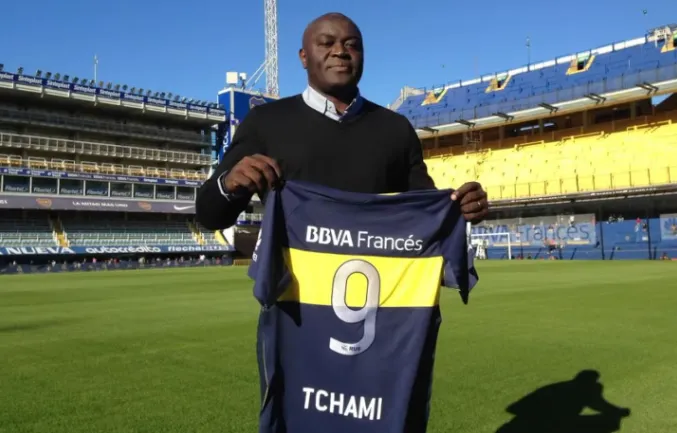Tchami jugó en Boca durante dos temporadas y media. (Boca Juniors)