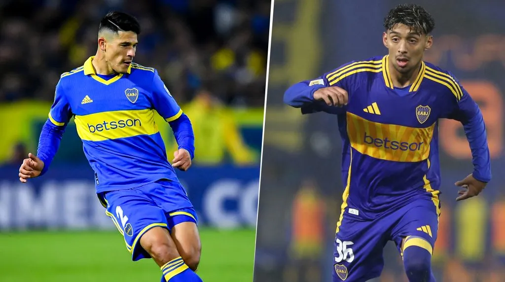Los distintos presentes de Roncaglia y Medina. (Getty Images)