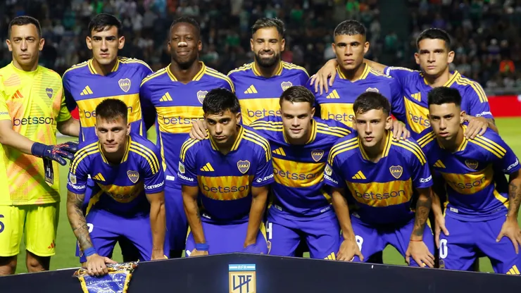 El futbolista de Boca que disputó un solo partido en lo que va del año.