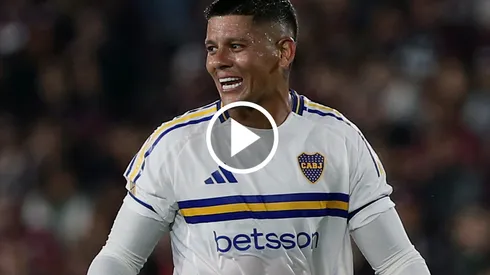 Rojo marcó el 1 a 0 de Boca vs. Belgrano