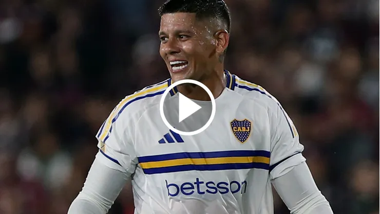 Rojo marcó el 1 a 0 de Boca vs. Belgrano