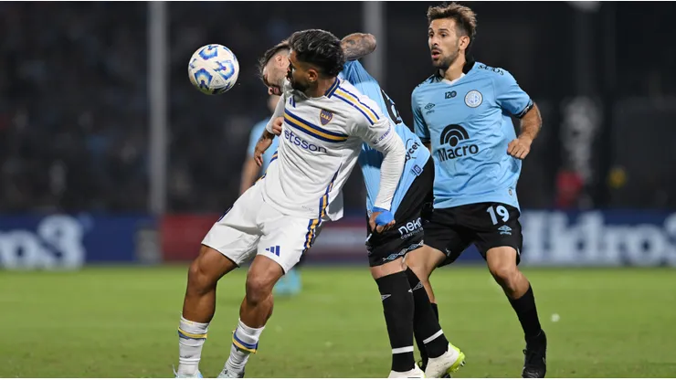 Boca vs. Belgrano por el Torneo Apertura 2025.
