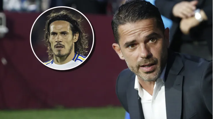 Fernando Gago habló de Edinson Cavani