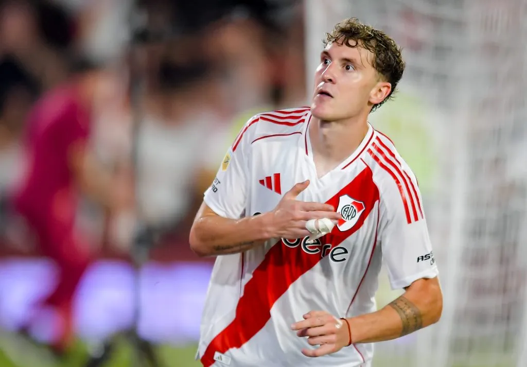 Facundo Colidio en River (Getty Images)