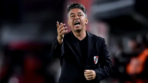 Gallardo, enojado con un periodista a semanas del Superclásico.