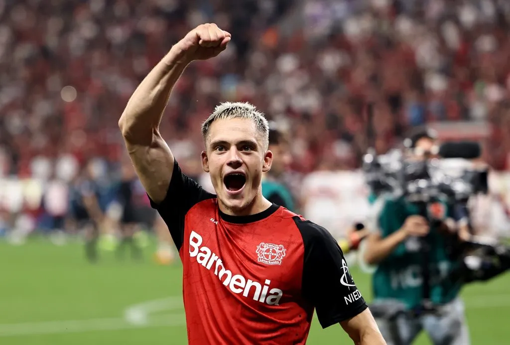 Florian Wirtz en Bayern Leverkusen (Getty Images)