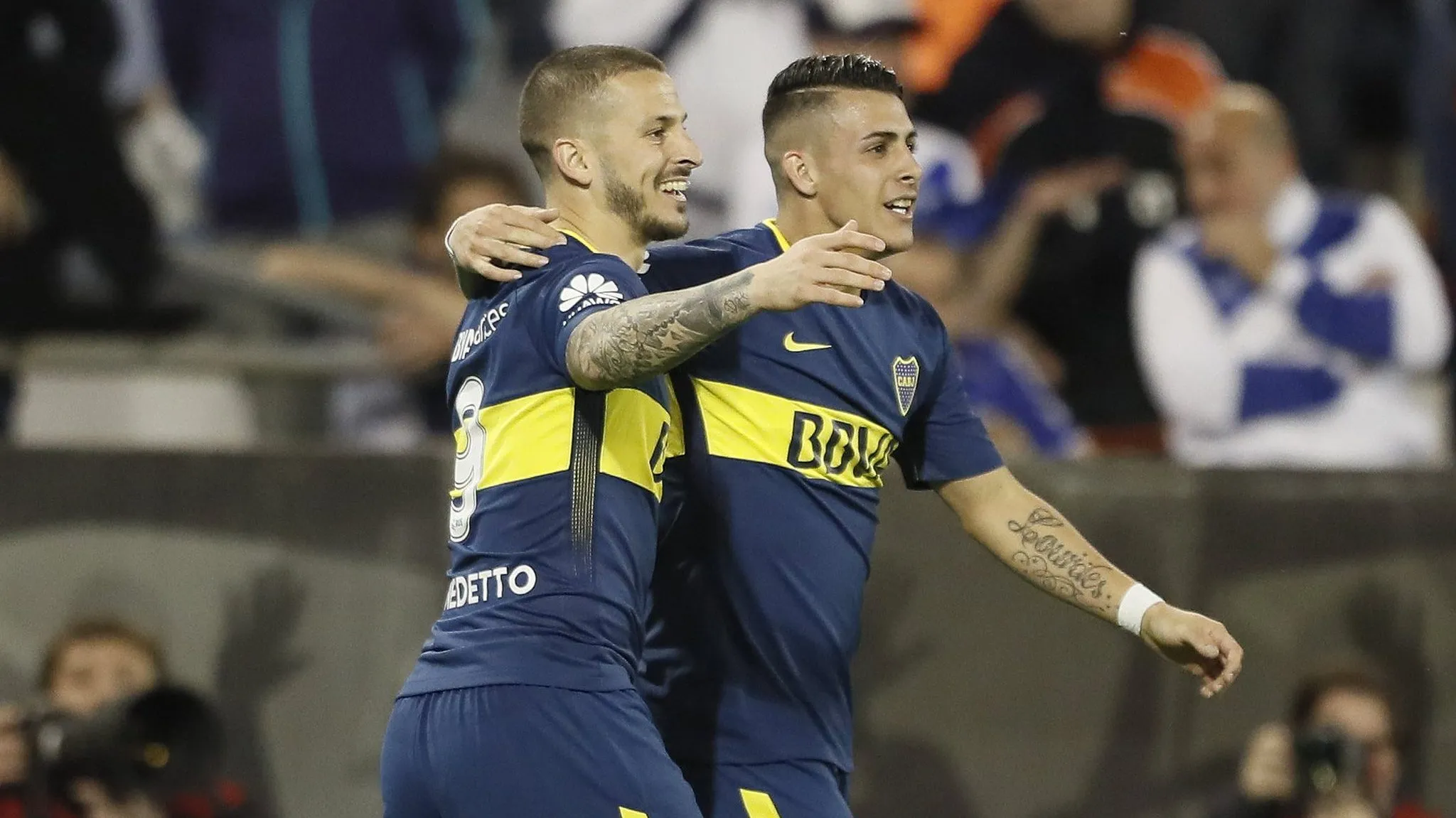 Benedetto eligió a Pavón como su mejor compañero en el Xeneize.