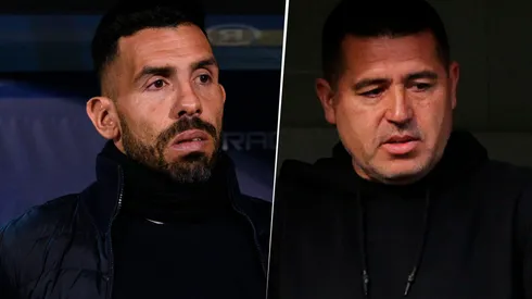 El pedido de Tevez a Riquelme.