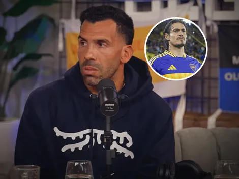 El consejo de Tevez a Cavani para superar su mala racha en Boca