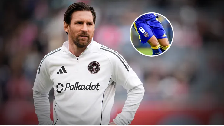 Messi tiene un short de Boca en su colección.