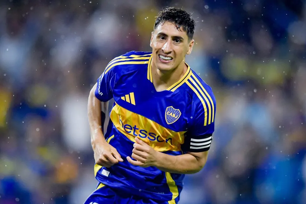Miguel Merentiel en Boca (Getty Images)