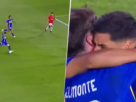 Bombazo de Merentiel: el golazo de Boca para el 2-0 ante Estudiantes