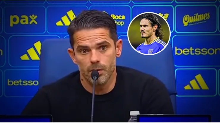 Gago habló sobre la sequía de Cavani.