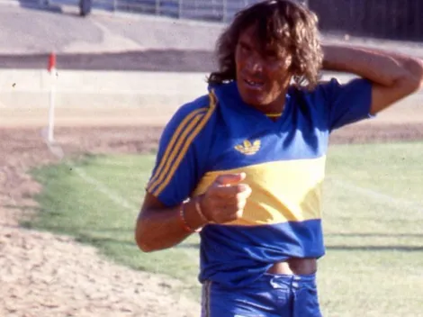 Historia imperdible: el día en que el Loco Gatti jugó de nueve en Boca