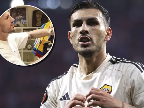 Leandro Paredes mostró su museo personal: las camisetas que tiene de Boca