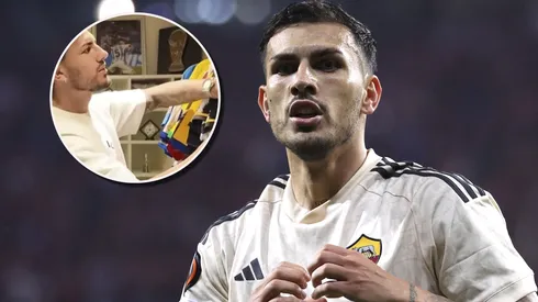 Leandro Paredes mostró su museo de camisetas