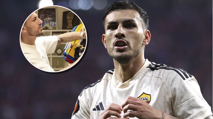 Leandro Paredes mostró su museo de camisetas
