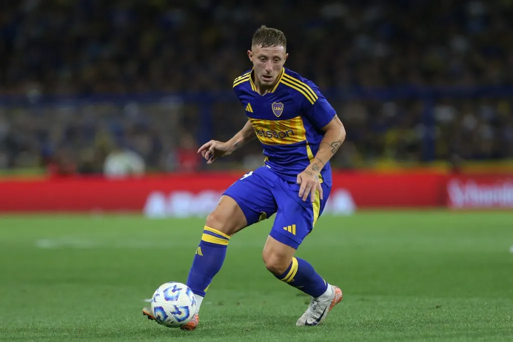 Juan Barinaga en Boca (Getty Images)