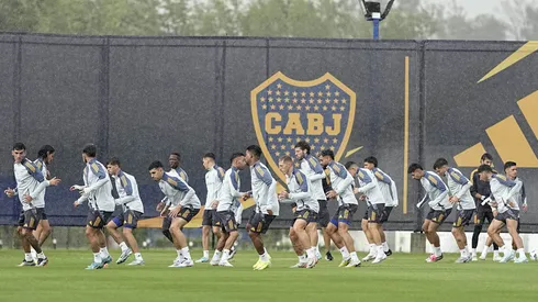 Nicolás Figal volvió a entrenar con el grupo