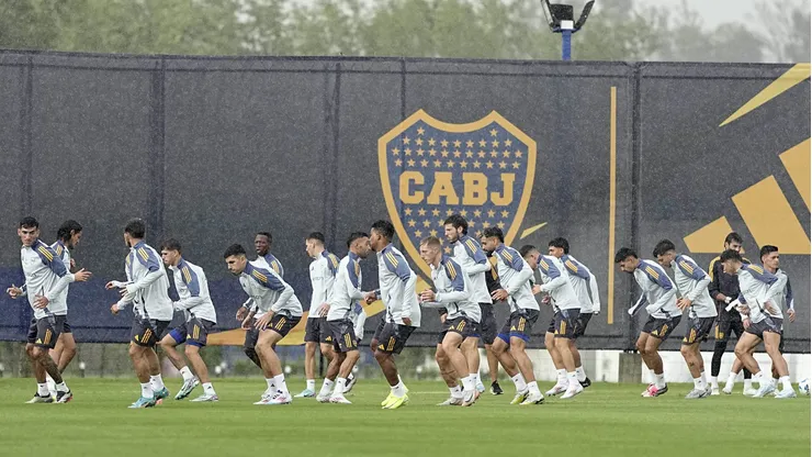 Nicolás Figal volvió a entrenar con el grupo