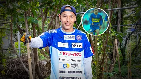 El japonés jugó en Boca durante el segundo semestre del 2001.