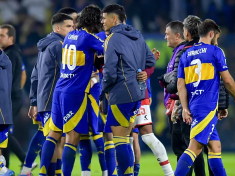 Cavani y Zenón no participaron de la práctica de Boca por precaución