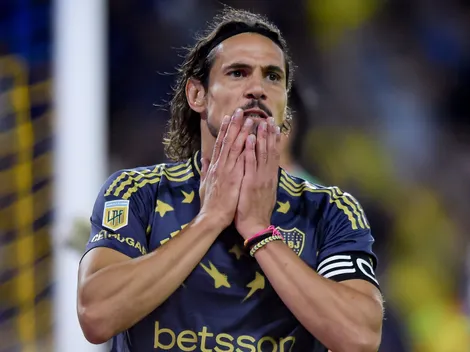 Pésima noticia para Boca: Edinson Cavani no jugará el Superclásico ante River