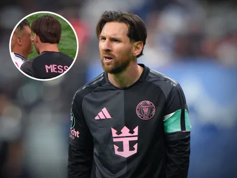 El tenso cruce de Messi con un ex Boca en la Concachampions