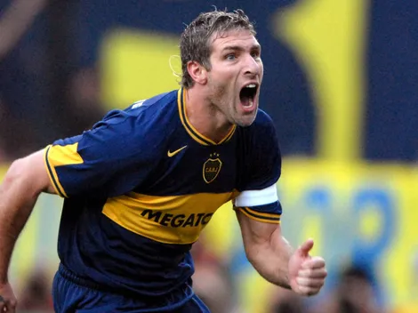 El mejor gol de cabeza de Palermo en Boca: "Parecía que estaba pateando"