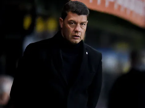 La postura de Battaglia sobre la posible línea de 5 de Gago ante River y su futuro en peligro: "Me tocó como DT..."