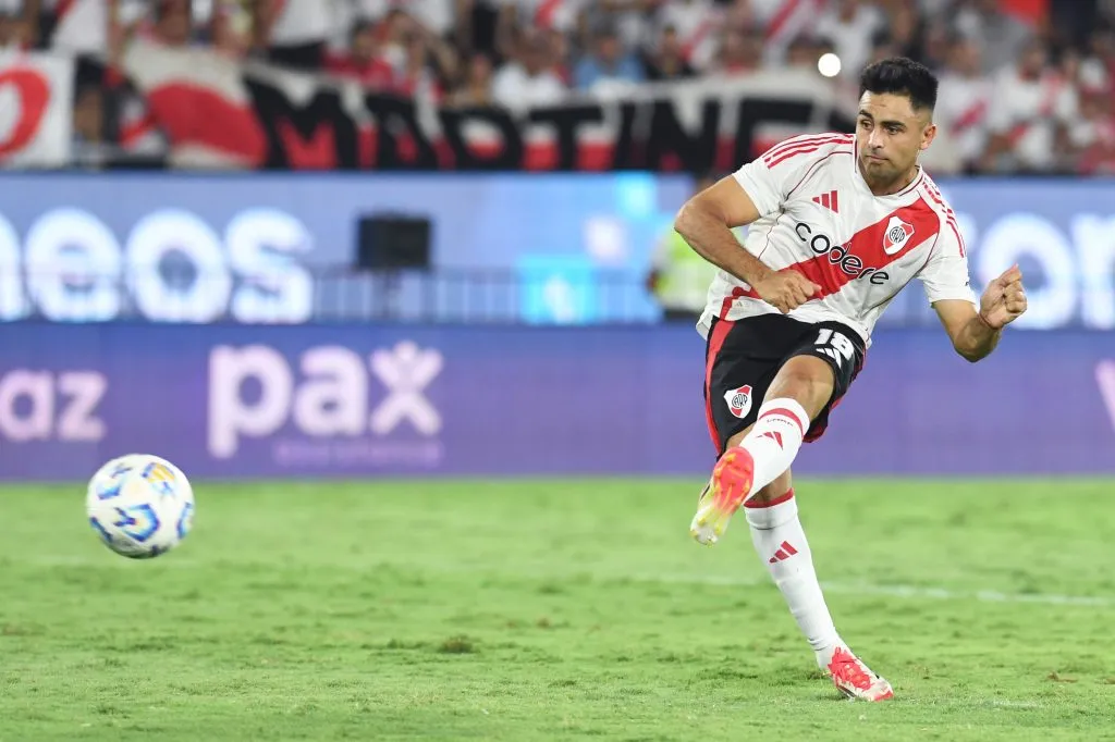 Gonzalo Martínez no jugará el Superclásico (Getty Images)