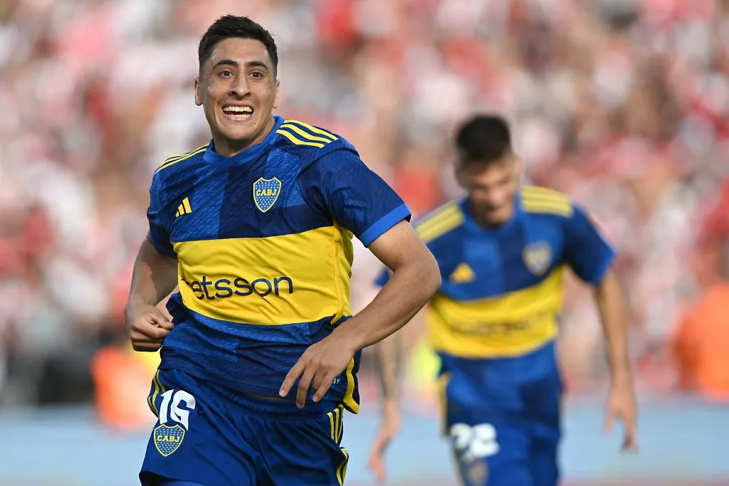 Miguel Merentiel será titular en el Superclásico (Getty Images)