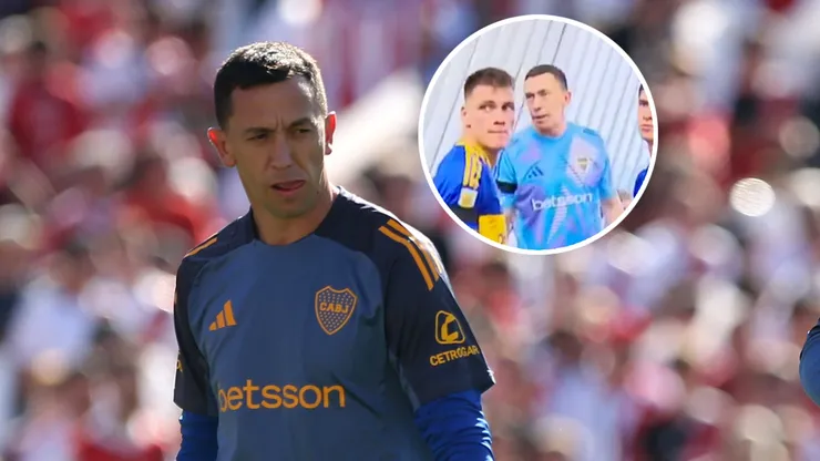 El arquero soltó una picante arenga antes del Superclásico.