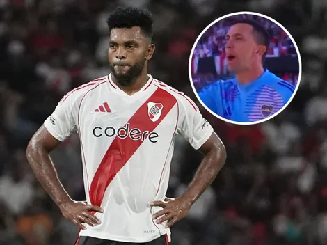 El fuertísimo grito de Marchesín a Borja: "Golpeador de nenes"