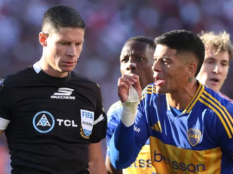 Rojo se quejó por una decisión del árbitro del Boca-River: "No entiendo..."