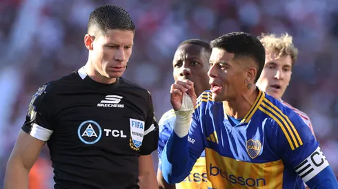 Rojo se quejó por una decisión del árbitro del Boca-River: "No entiendo..."